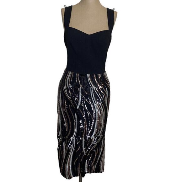 New Dress the Population Sequin Dress - Picture 3 of 11